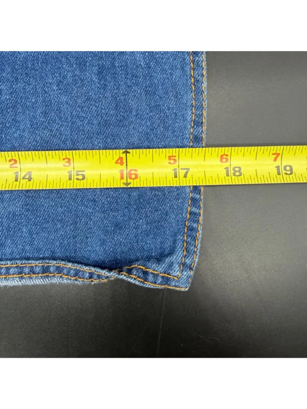 Vintage Placemats Handmade Denim Pockets County Western Retro Table Linens Blue